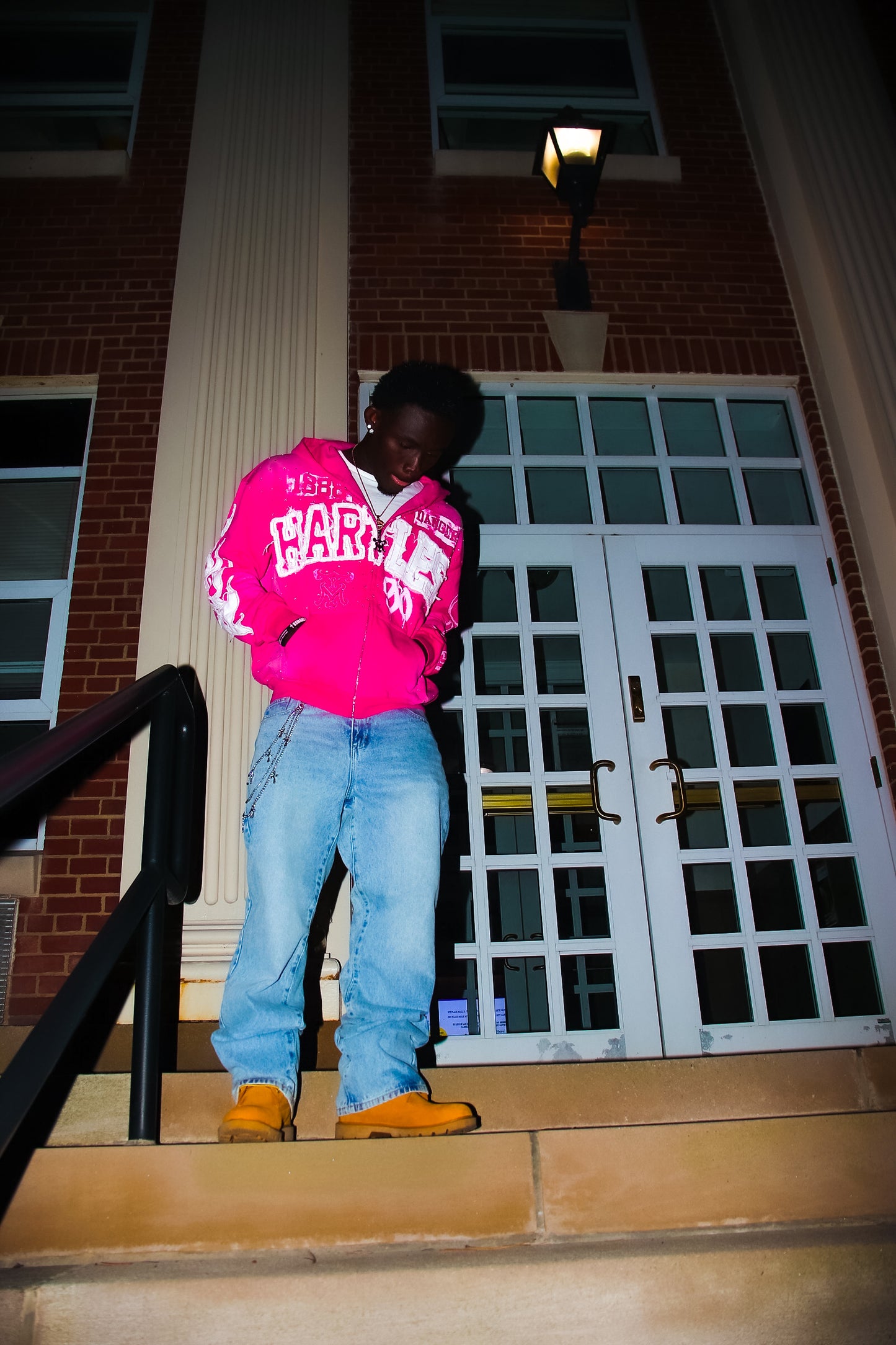 Pink Hartless Zip-up